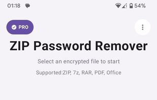ZIP Password Remover home