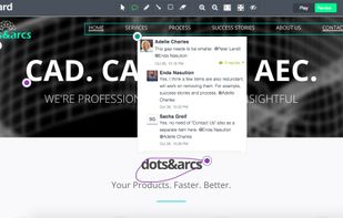 Visual feedback and bug tracking