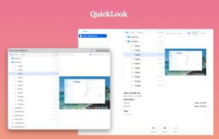 Mac: Quick Look previews of archive contents