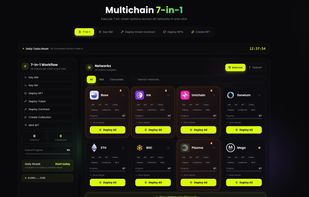 Multichain 7-in-1 tool — execute all actions across 
20+ chains including Base, Ink, Unichain, Soneium in one click.