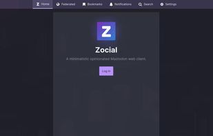 Zocial screenshot 1