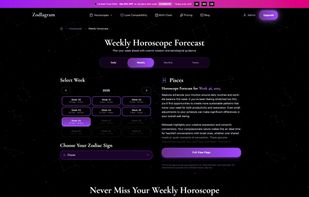 Weekly Horoscope of Zodiagram