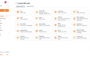 Dynamic QR code selection