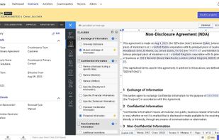 Our native document editor with real-time collaboration capabilities, exhaustive formatting options, and advanced document assembly makes contract authoring a breeze.