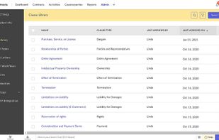 Repository of standard and custom clauses with pre-approved languages assures quick reusability and supports scalability.