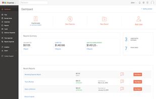 Zoho Expense screenshot 1