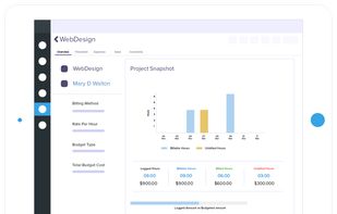 Project time tracking