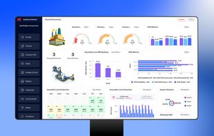 Zoho IoT low code app builder