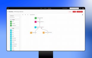 Zoho IoT automation workflow