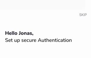 Zoho OneAuth screenshot 1
