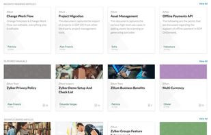 Zoho Connect screenshot 2