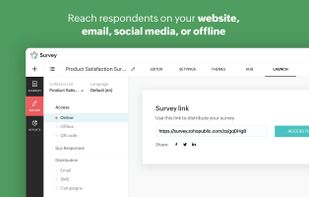 Zoho Survey screenshot 1