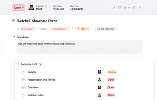 Zoho ToDo - Get work organized screenshot 2