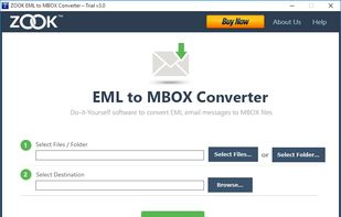 ZOOK EML to MBOX Converter screenshot 1