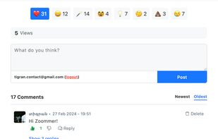 Zoomment screenshot 1