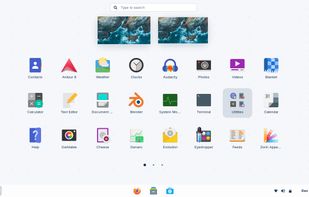 Deepin layout