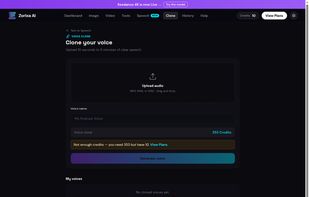Clone your own voice for realistic AI speech generation