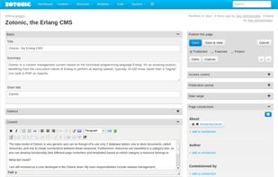 Zotonic screenshot 1
