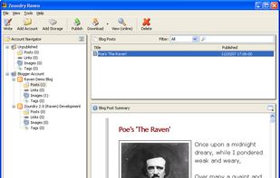Zoundry Raven screenshot 1
