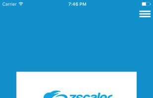 Zscaler screenshot 1