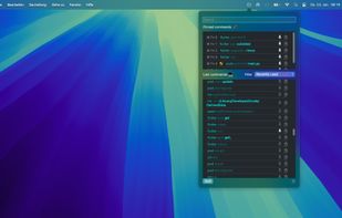 Zshistory screenshot 2