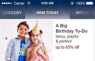 zulily screenshot 1