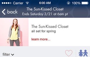 zulily screenshot 1
