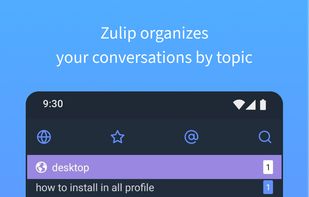 Zulip screenshot 1
