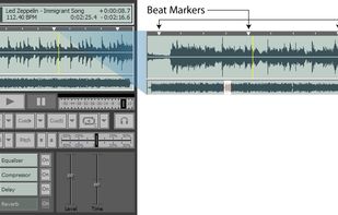 Zulu DJ Mixing Software -  Play Deck Markers