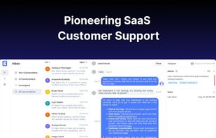 Pioneering SaaS Customer Support