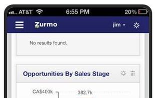 Zurmo CRM screenshot 1