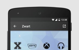 Zwart Black Icon Pack screenshot 2