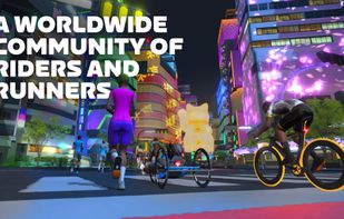 Zwift screenshot 1