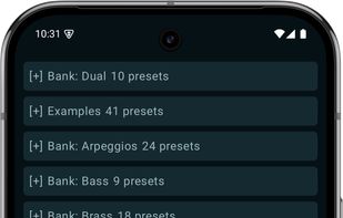 ZynAddSubFX for Android screenshot 2