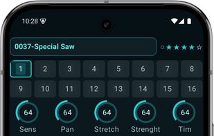 ZynAddSubFX for Android screenshot 1