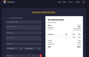 Invoice Generator