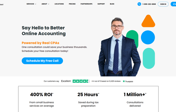 1-800Accountant screenshot 1