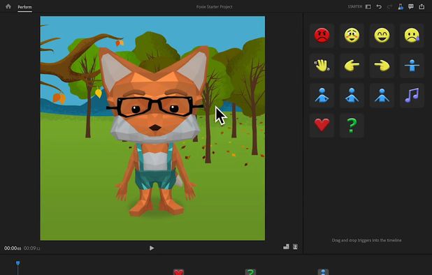 Adobe Character Animator screenshot 1