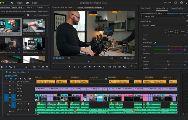 Adobe Premiere Pro screenshot 1