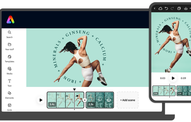 Adobe Express screenshot 1