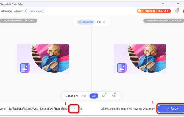 Aiseesoft AI Photo Editor screenshot 1