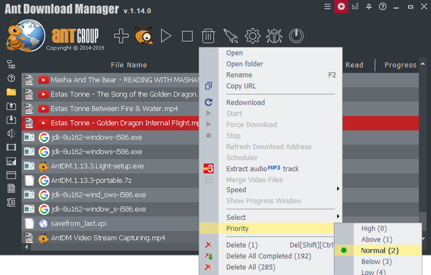 Ant Download Manager screenshot 1