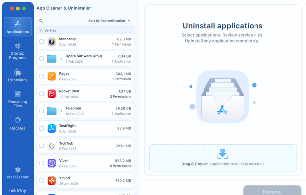 App Cleaner & Uninstaller screenshot 1
