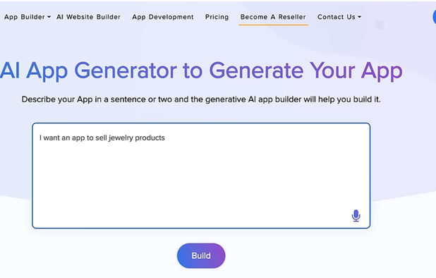 Appy Pie App Builder screenshot 1