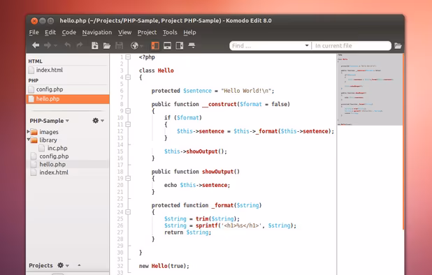 Komodo Edit on Linux
