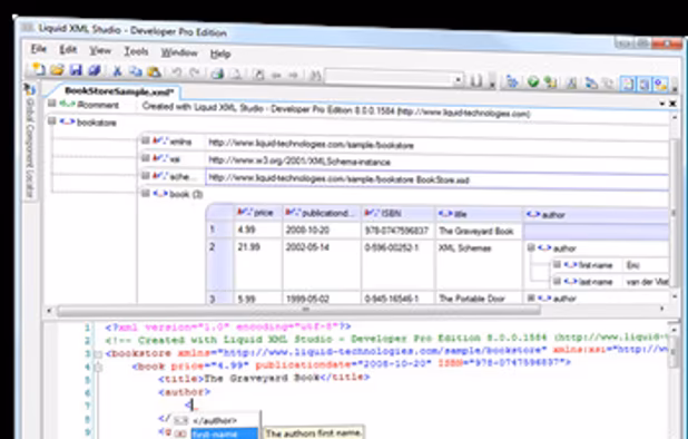 Liquid XML Studio screenshot 1