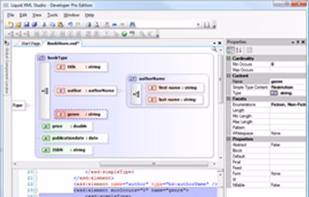 Liquid XML Studio screenshot 1