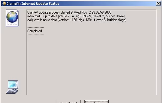 Update Screen