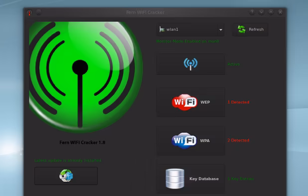 Fern Wifi Cracker screenshot 1