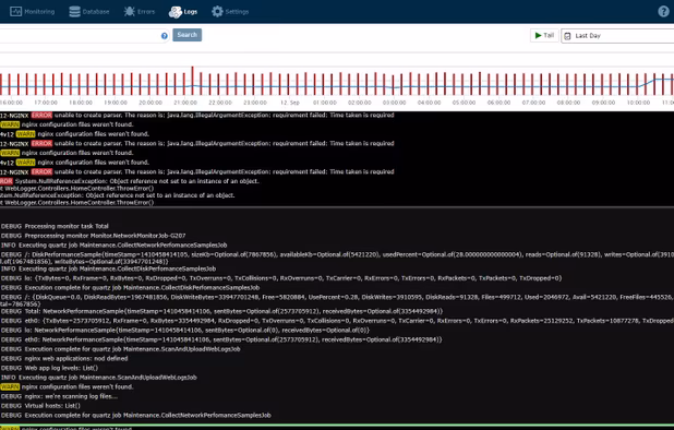 Log Dashboard